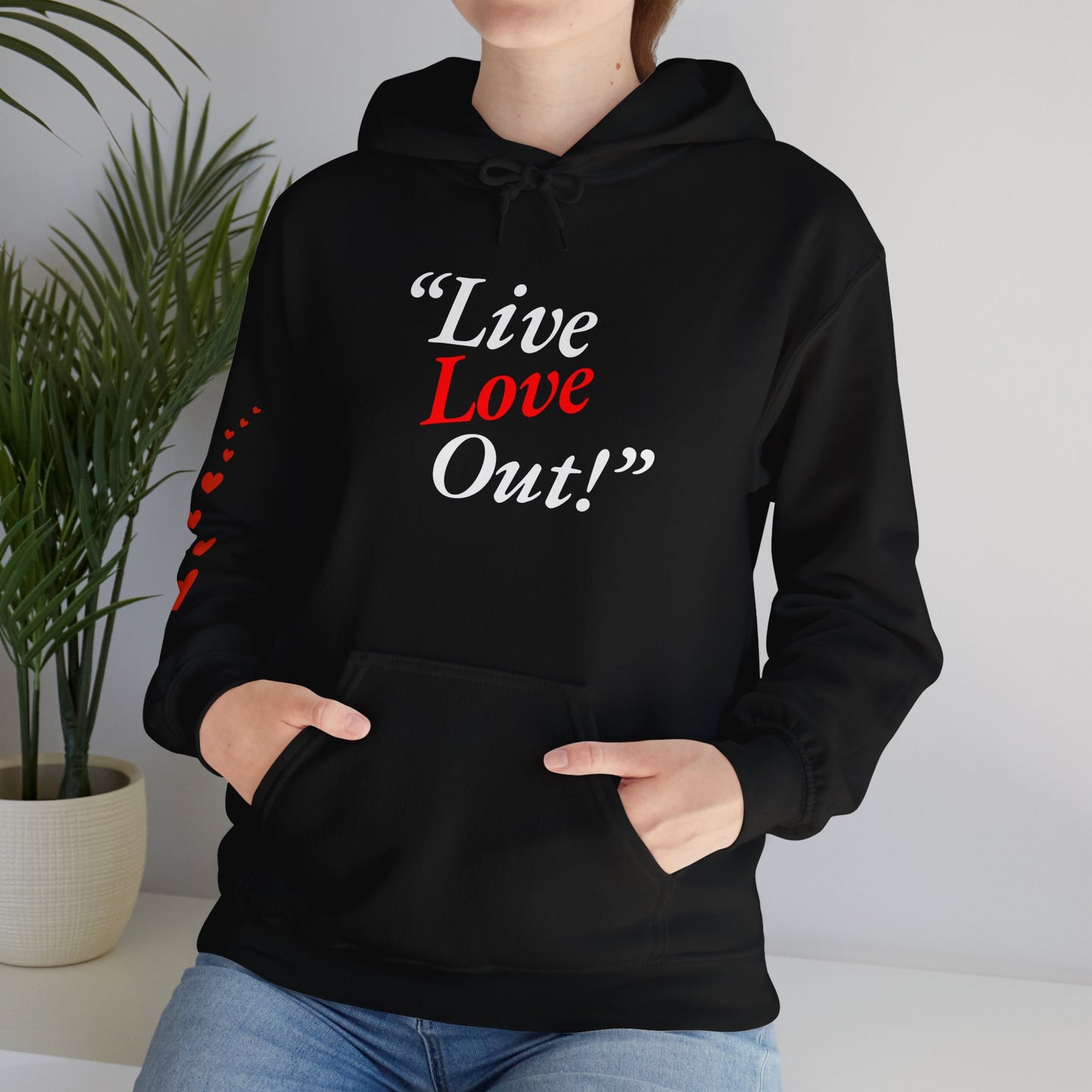 Live Love Out! Unisex Heavy Blend™ Hooded Sweatshirt